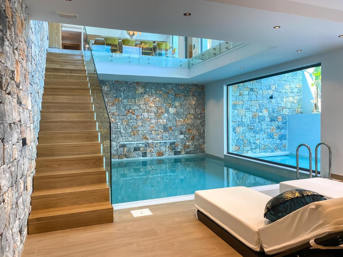 Villa Lydia I Superb Views, Two Pools, Next To The City Kíssamos Exterior foto